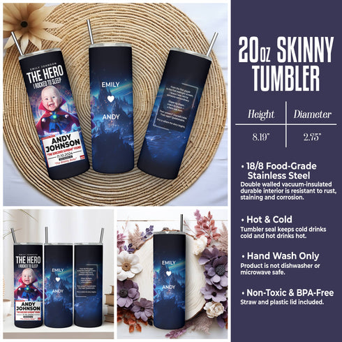 Personalized Baby Sorcerer Supreme Tumbler – Funny CNN Superhero Gift for Moms